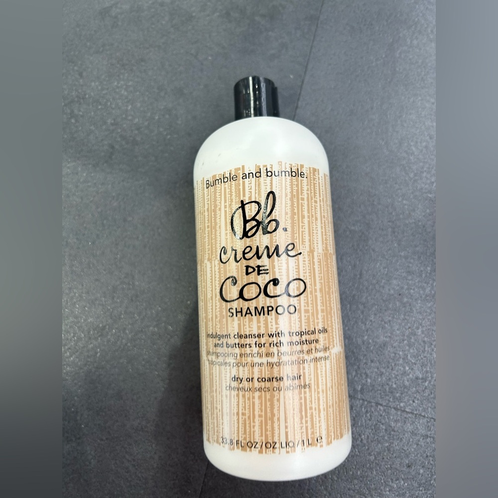 Bumble and Bumble Creme de Coco Shampoo, 33.8 oz jumbo size(limited time sale)